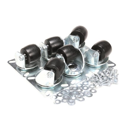 Perlick Set Of 6 2-7/8 H Caster Kit 67062